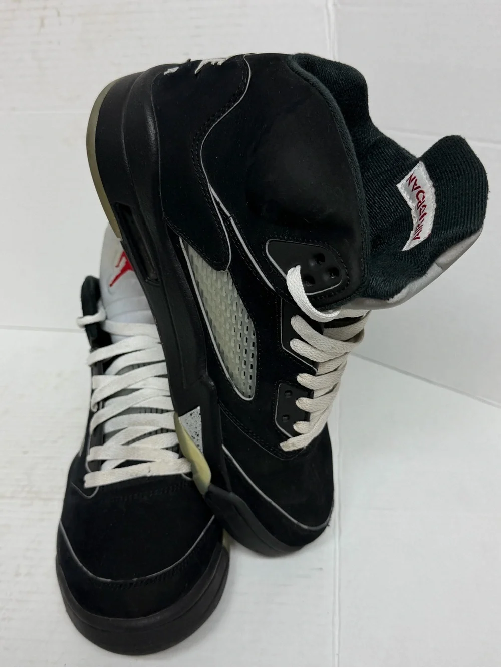Air Jordan 5 Retro OG 'Black Metallic Reimagined' HF3975-001 Men’s Size 9